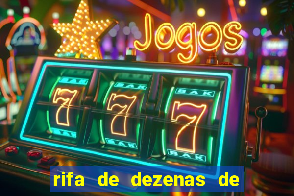 rifa de dezenas de 1 a 100